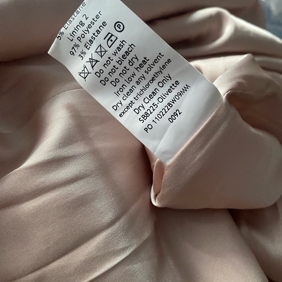 HOUSE OF CB 'Olivette' Crystal Satin Corset Maxi Dress/Size M NWOT - Picture 15 of 16